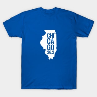 Chicago Marthon 26.2 Mile Race for Runners T-Shirt